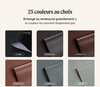 Patch en cuir auto-adhésif